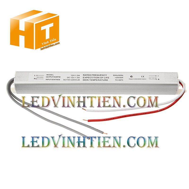 Bộ Nguồn đũa DC12V 4A 48W ngoài trời loại tốt, giá rẻ, đủ ampe dùng cấp nguồn DC cho đèn led, camera, tự động hóa