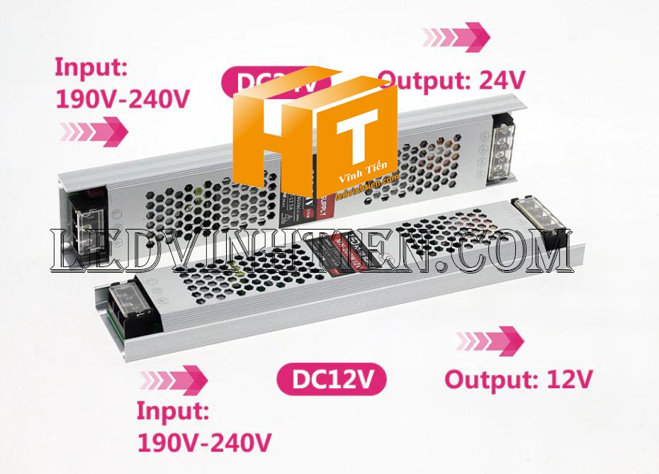 Nguồn tổng DC12V dài loại tốt, giá rẻ, dùng cấp nguồn cho đèn led, camera