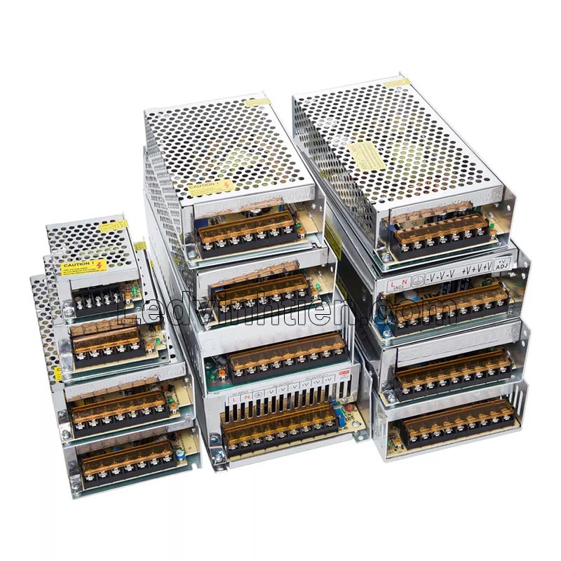 Nguồn 24V 10A không quạt 240W cho hệ thống camera và LED