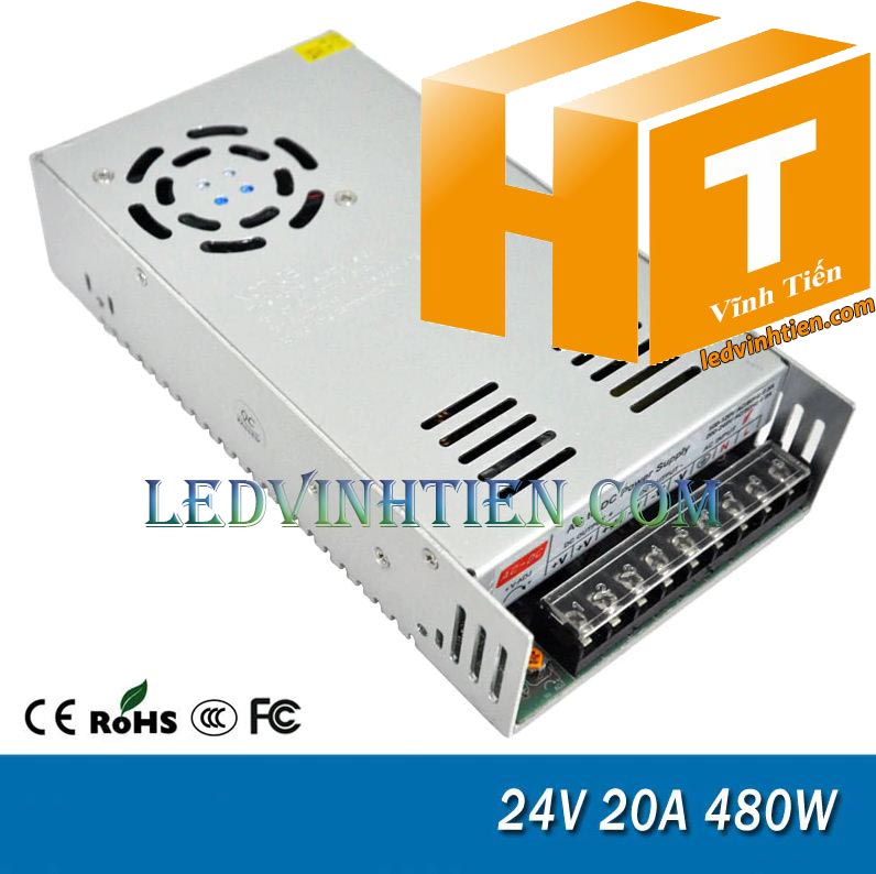 Nguồn tổ ong 5V 70A có quạt  loại tốt, giá rẻ, đủ ampe, chất lượng