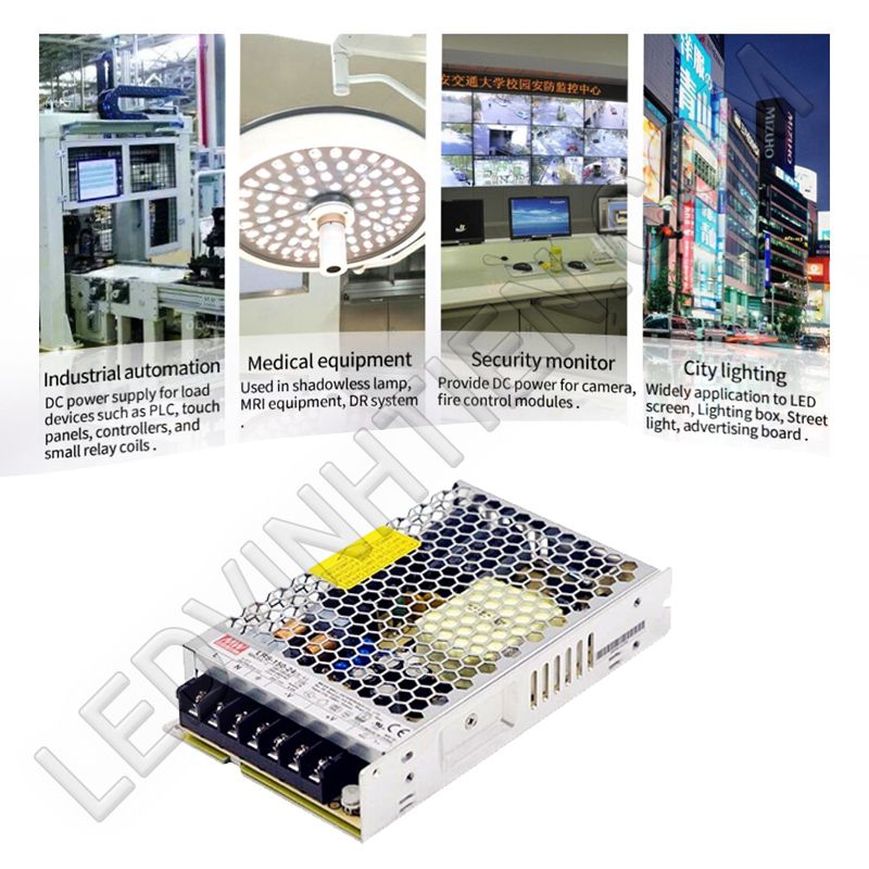 Nguồn tổ ong 24V 6.5A 150W LRS-150-24 Meanwell - Vĩnh Tiến