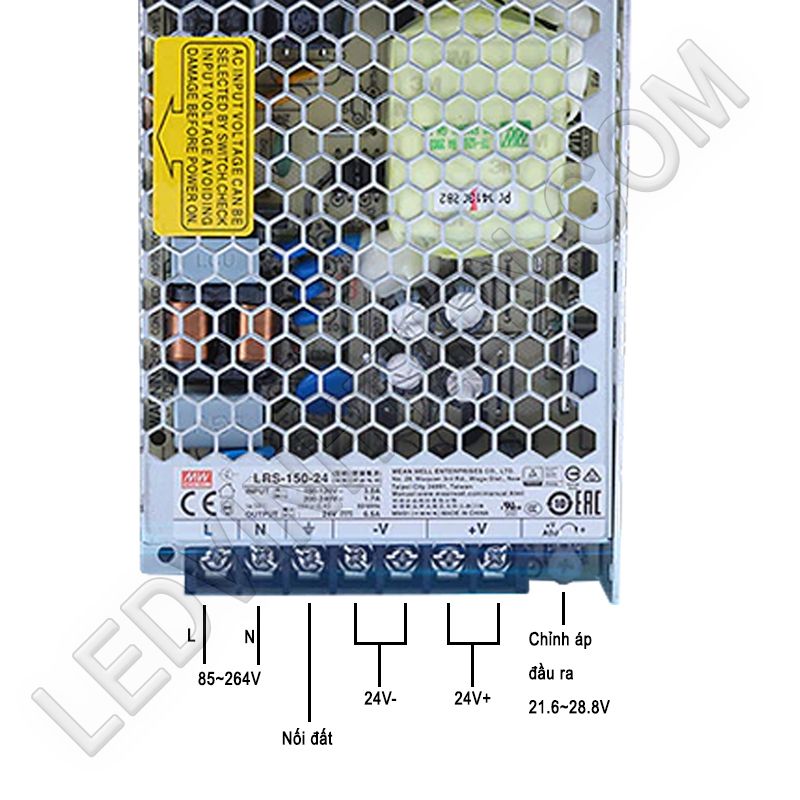 Nguồn Meanwell LRS-150-24