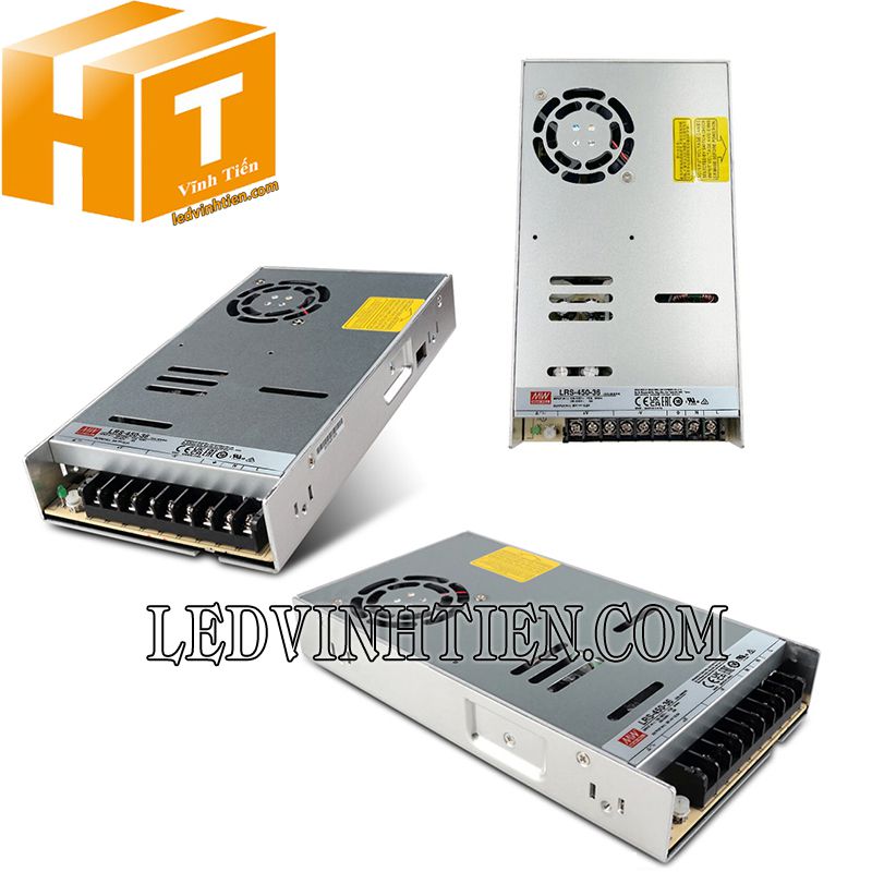 Nguồn tổ ong Mean Well 36VDC 12.5A LRS-450-36