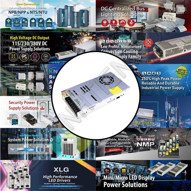 Bán nguồn xung Mean Well LRS-450-36, 36VDC 12.5A tại Phú Yên