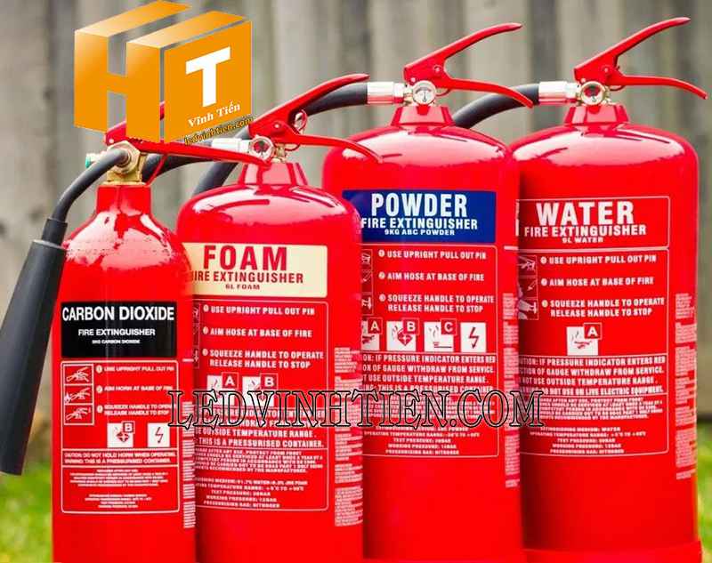 bình chữa cháy bột Vinfire hàng chất lượng cao tại vĩnh tiến