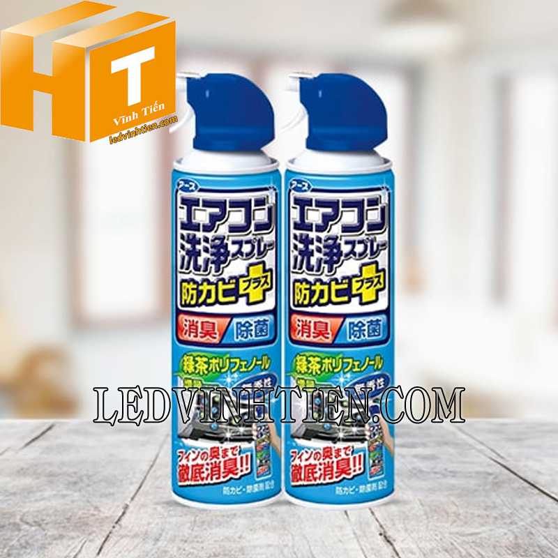 Chai xịt vệ sinh máy lạnh Nhật Bản