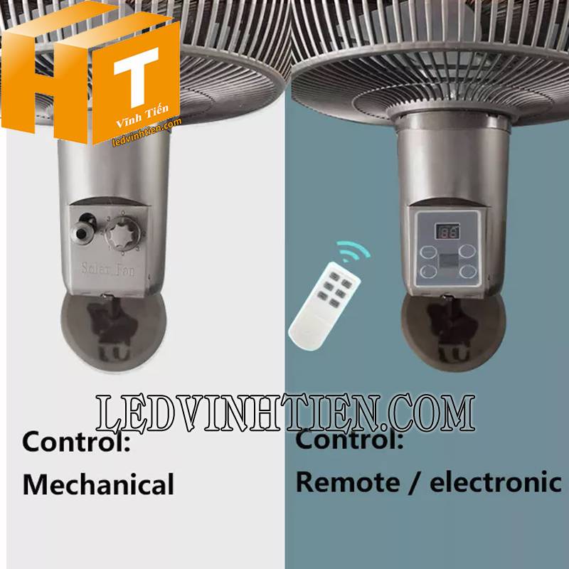 ứng dụng quạt sạc NLMT 12W F3-12 loại tốt