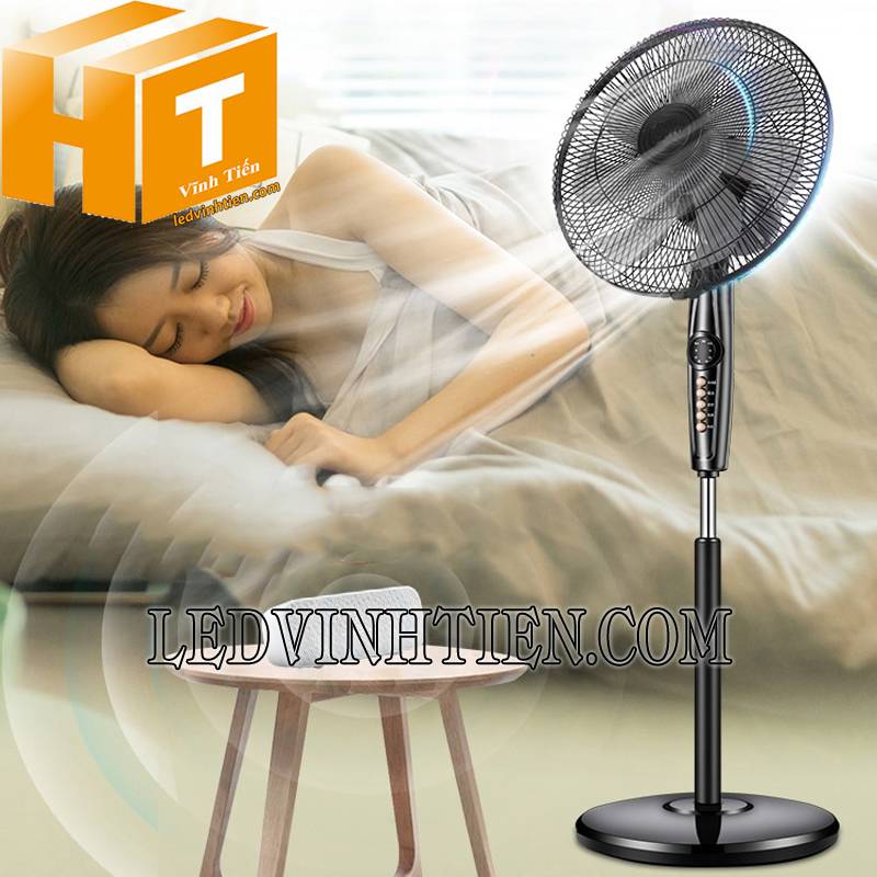 quạt sạc NLMT 15W Jindian tại vĩnh tiến
