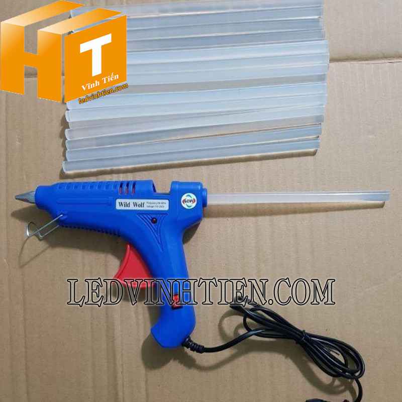 súng bắn keo 40W và keo tặng kèm