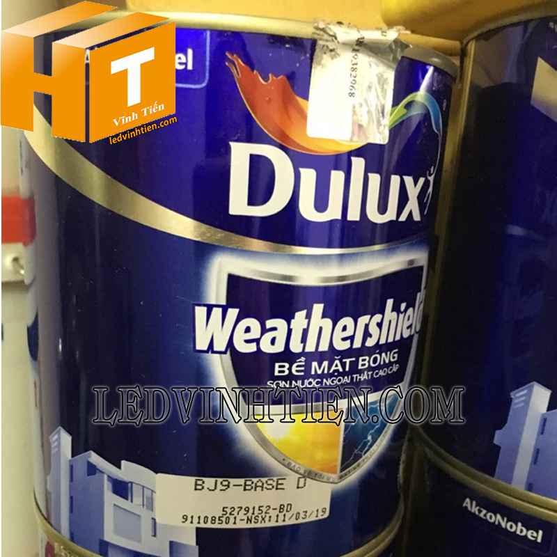 thùng sơn Dulux Weathershield  hàng chính hãng, bán tại vĩnh tiến