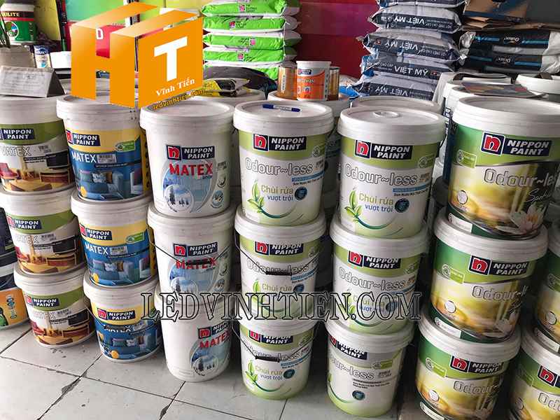 thùng sơn Nippon Matex Super White chiết khấu cao