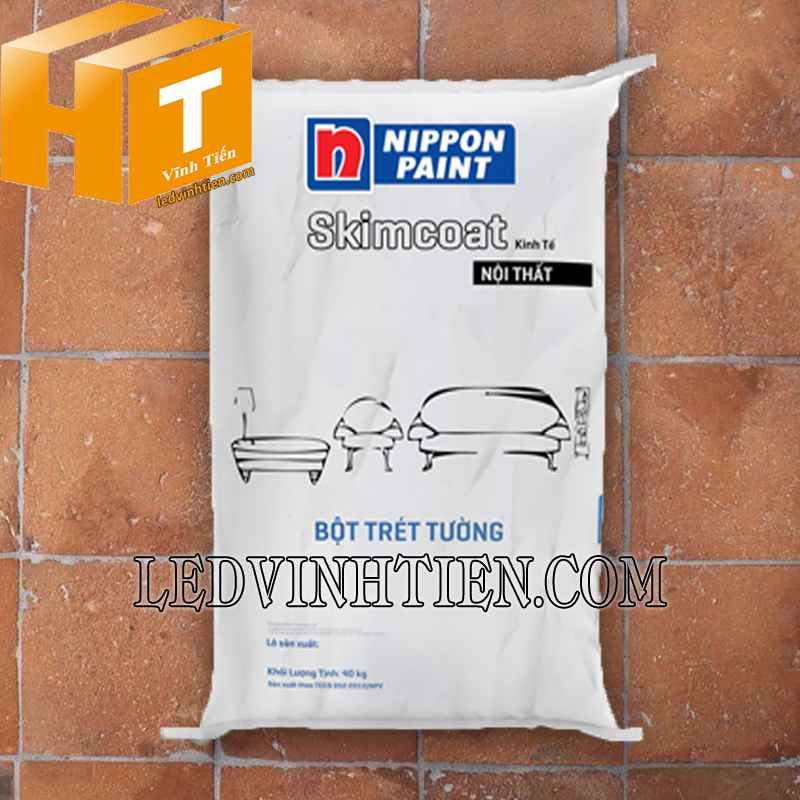 bột trét Skimcoat Nội Thất giá rẻ hơn tại vĩnh tiến