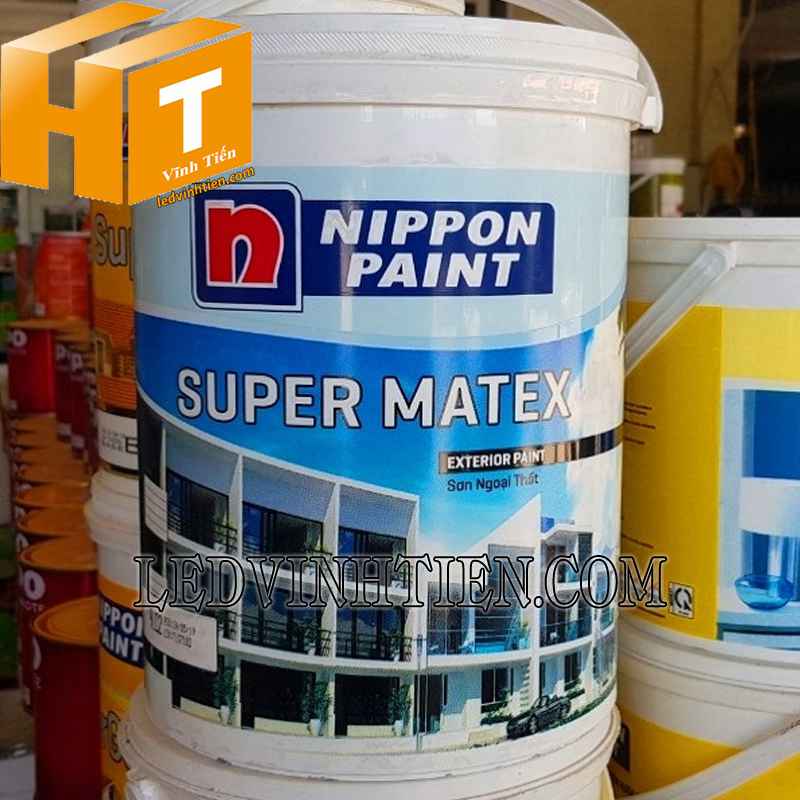 thùng sơn Nippon Super Matex chiết khấu cao