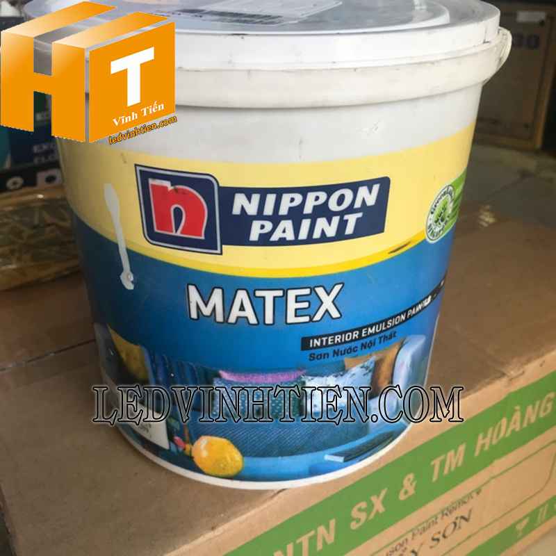 thùng sơn Nippon Super Matex hàng chính hãng, bán tại vĩnh tiến