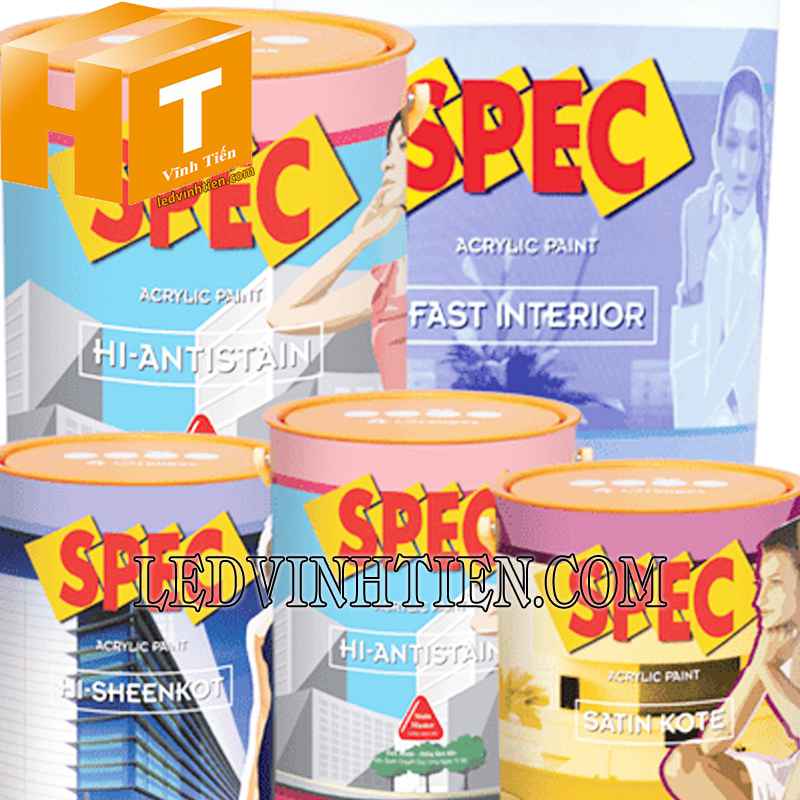 thùng sơn nước nội thất Spec Hello Coat Plus 2 in 1 Satin For Interior loại tốt, chiết khấu cao