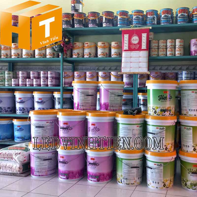 thùng sơn nước nội thất Spec Hello Easy Wash hàng chính hãng