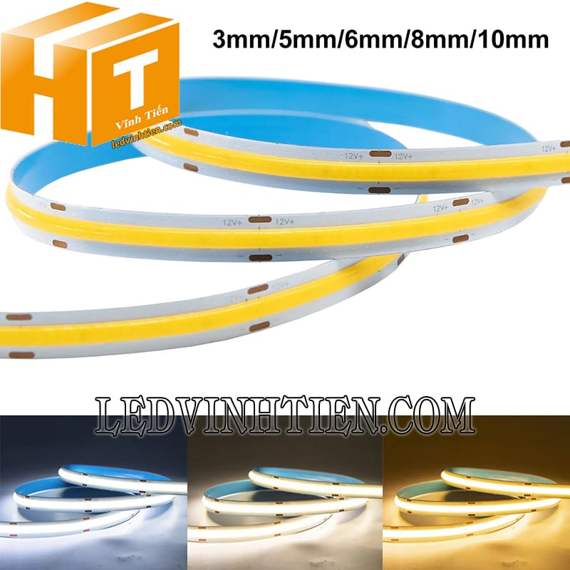 Led dây COB dùng cho thanh nhôm định hình