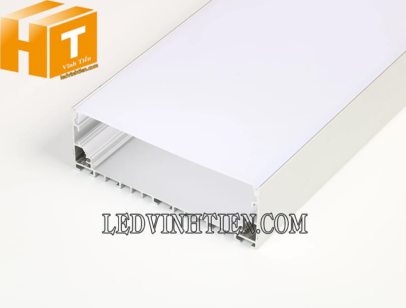 Thanh nhôm định hình U nổi 100x40mm giá rẻ