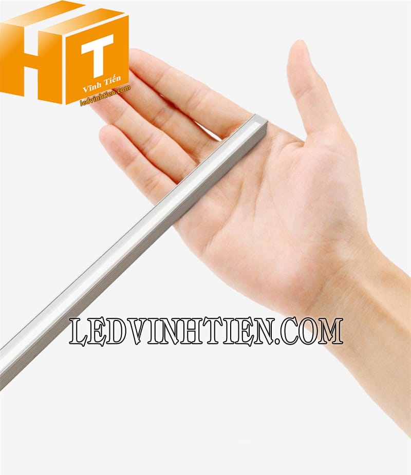 Bộ thanh định hình nhôm U 10x10mm cao cấp