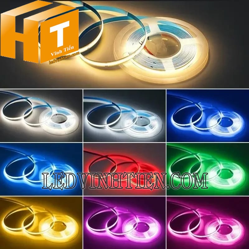 Led dây COB dùng cho thanh nhôm định hình chữ U