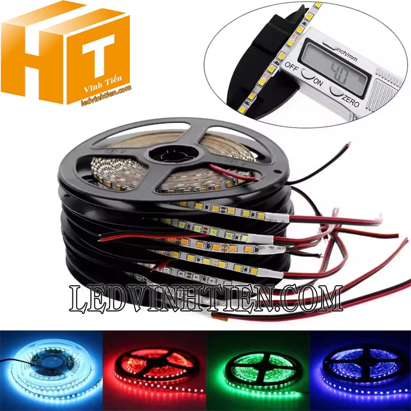 Led dây dán dùng cho thanh định hình nhôm U nổi
