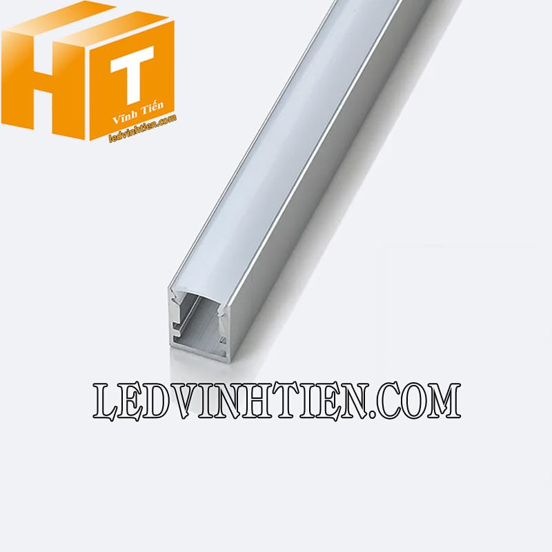Thanh nhôm profile chữ U 10x10mm giá rẻ