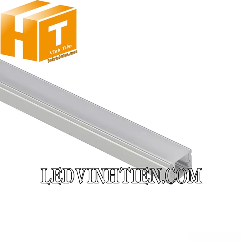 Thanh nhôm profile chữ U gắn nổi