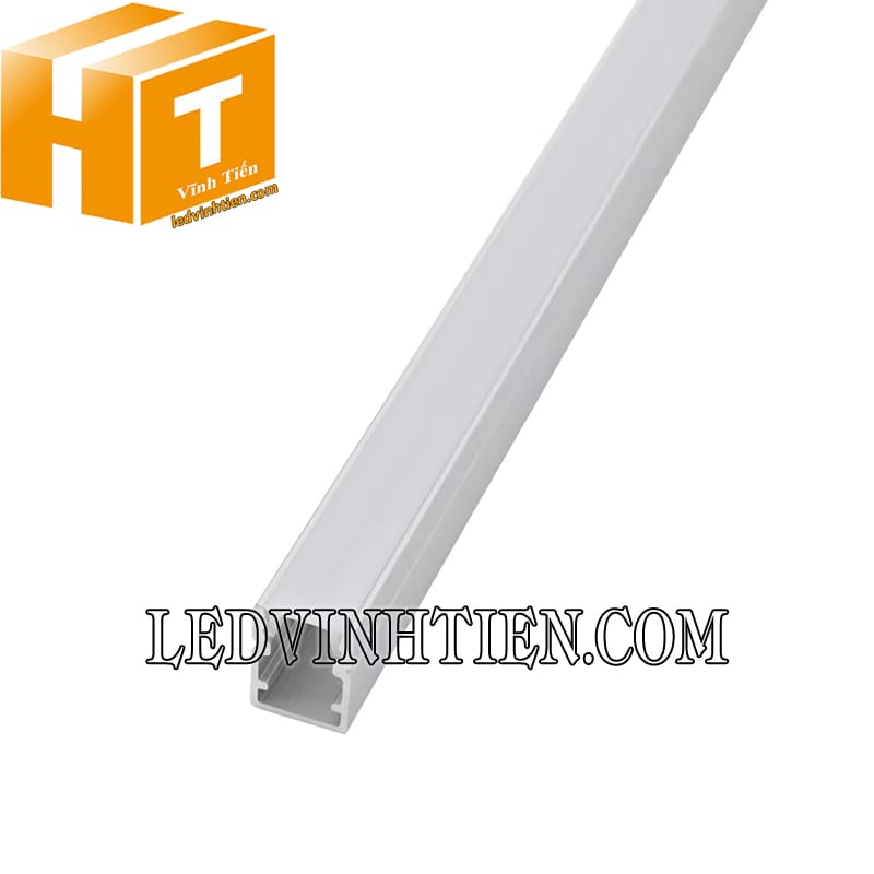 Thanh nhôm định hình chữ U lắp nổi 10x13mm