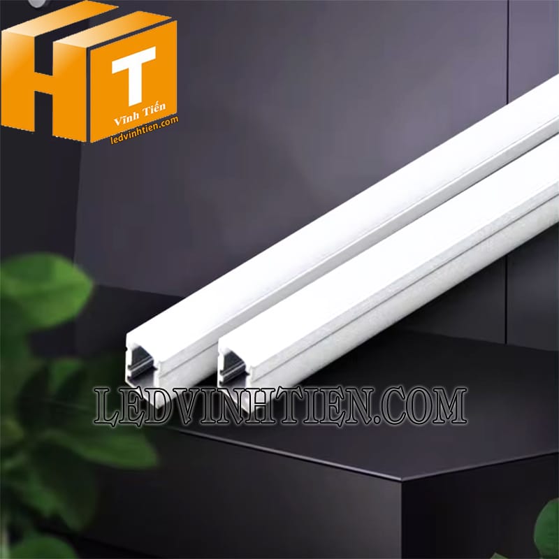 Thanh nhôm định hình led dây U 10x13mm