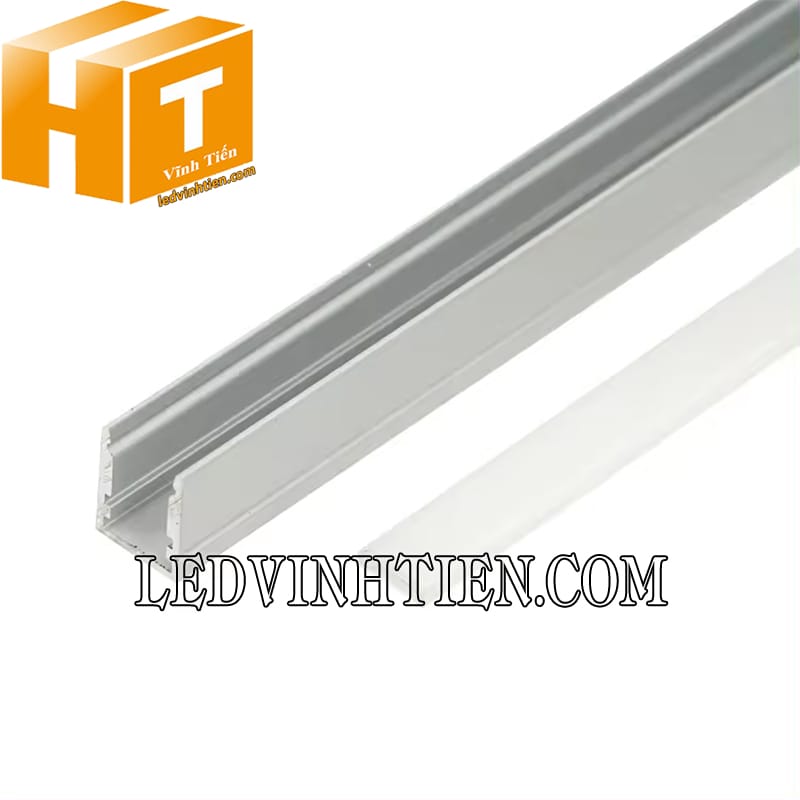 Thanh nhôm định hình U 10x13mm