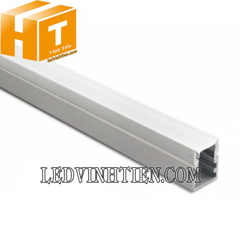 Thanh nhôm định hình U nổi 10x13mm loại tốt
