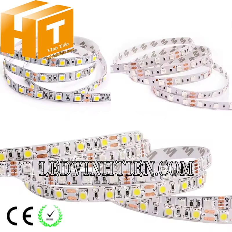 Led dây 5050 dùng cho thanh nhôm định hình