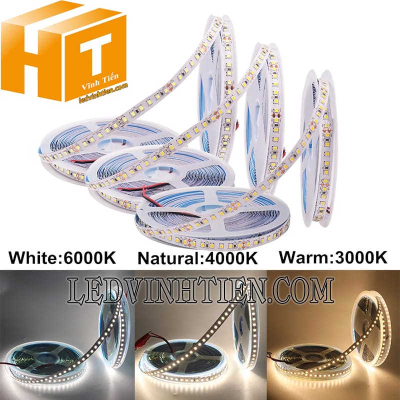 Led dây dán 2835 dùng cho thanh nhôm định hình