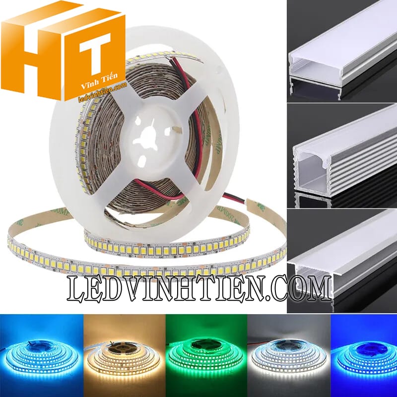 Led dây dán dùng cho thanh định hình nhôm