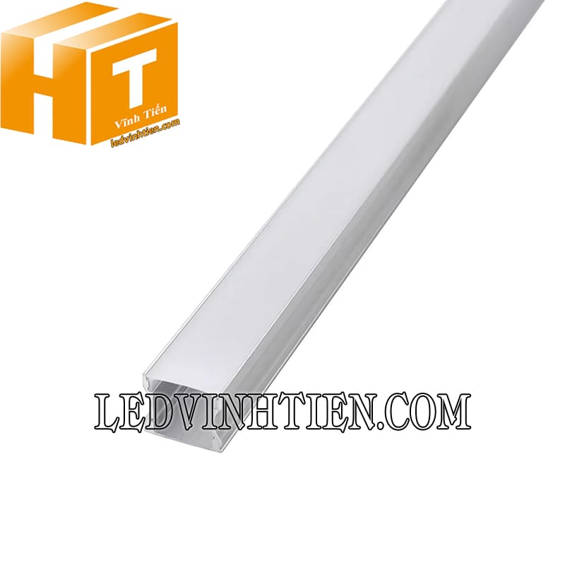 Thanh nhôm profile chữ U 17x14mm loại tốt