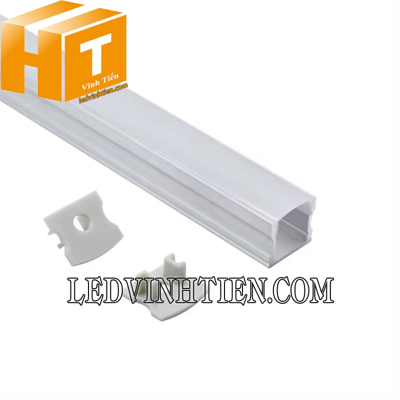 Thanh nhôm profile chữ U gắn nổi