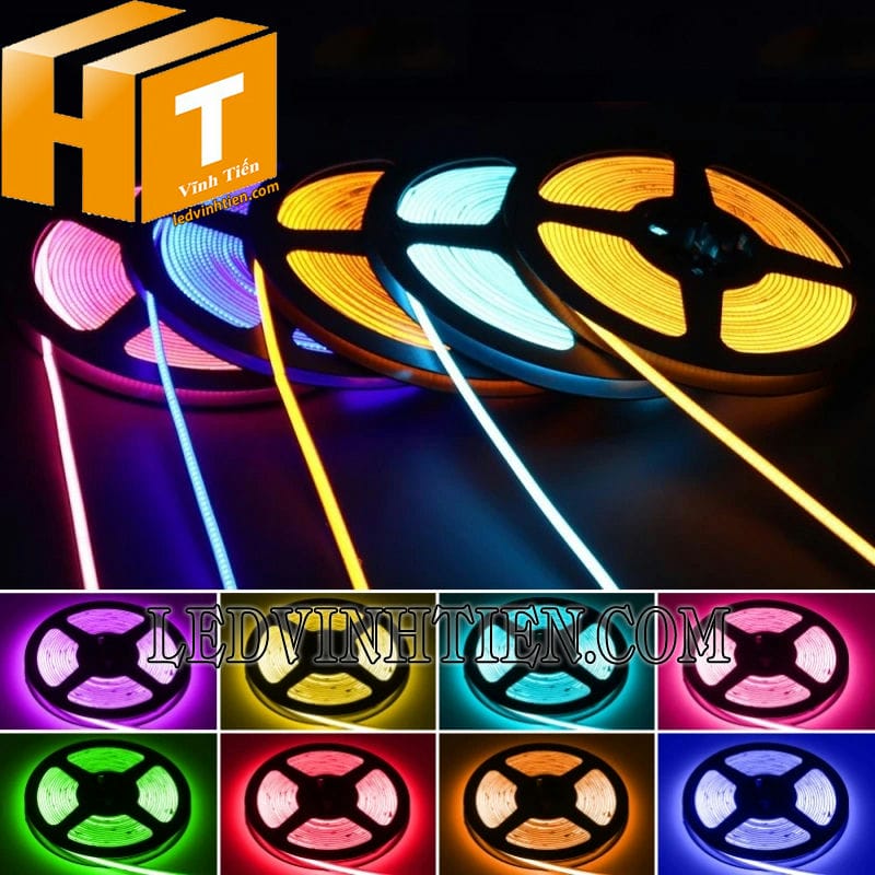 Led dây COb dùng cho thanh nhôm profile U