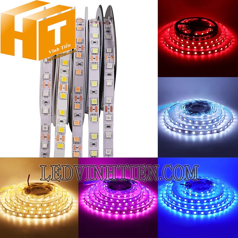 Đèn led dây dán dùng cho thanh nhôm U nổi