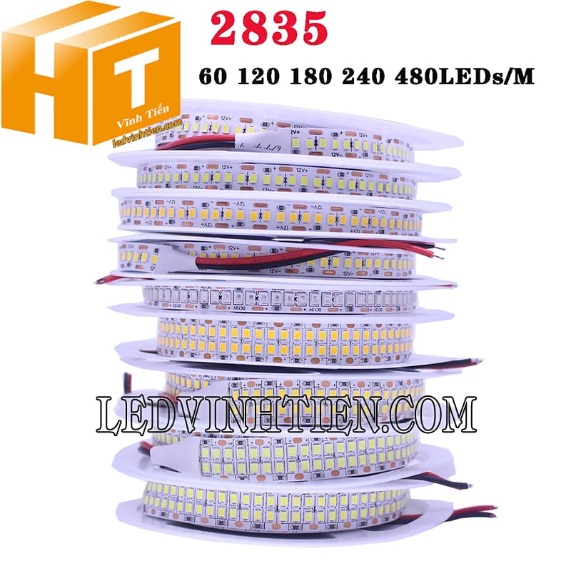 Led dây 2835 dùng cho thanh nhôm định hình