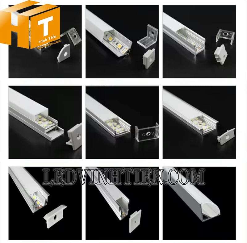 Thanh nhôm định hình led