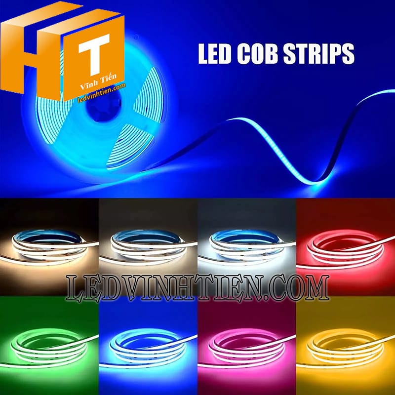 Led dây COB dùng cho thanh nhôm profile