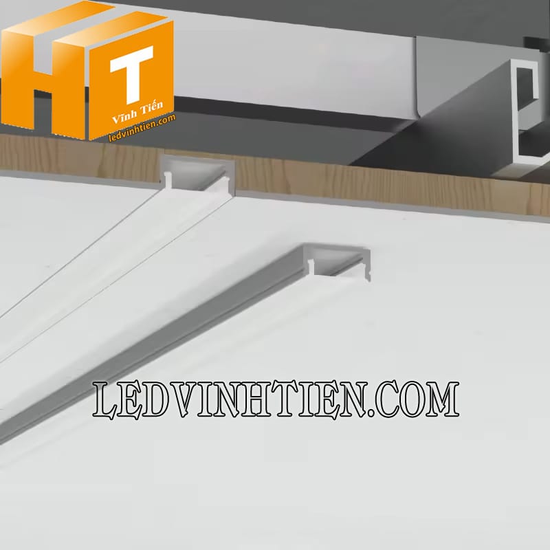 Thanh nhôm định chữ U 30x10mm giá rẻ