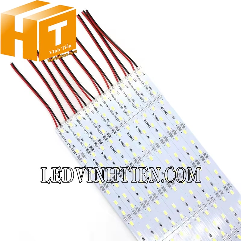 Led thanh dùng cho máng nhôm U gắn nổi