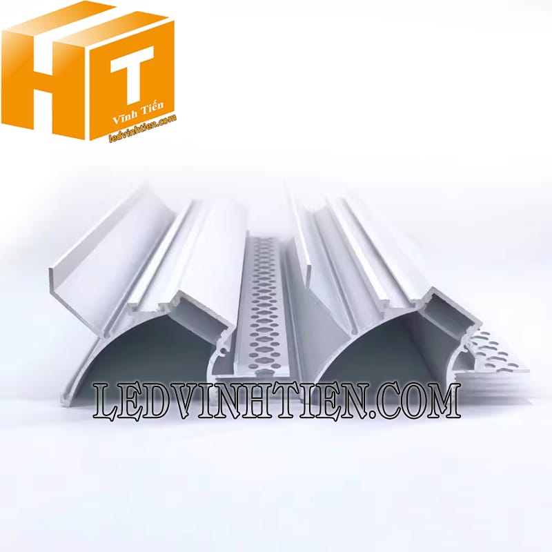 Bộ thanh nhôm định hình đèn led âm trần giá rẻ