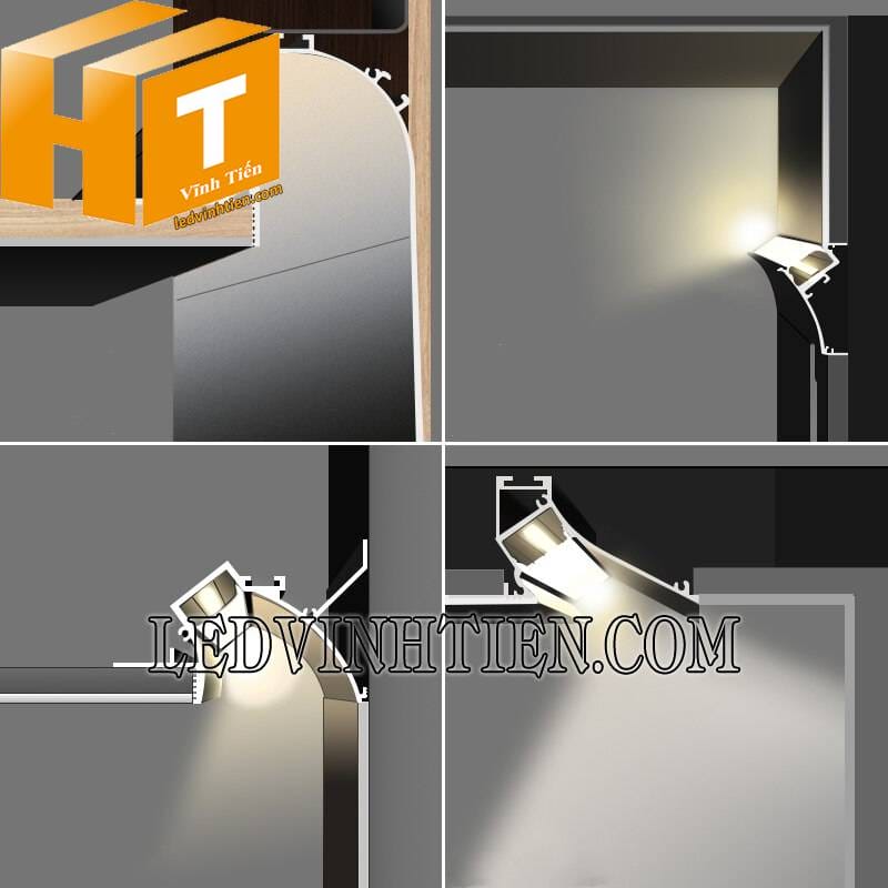 Thanh nhôm định hình âm trần cao cấp