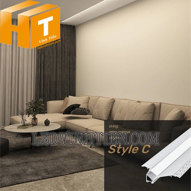 Thanh nhôm định hình âm trần loại tốt