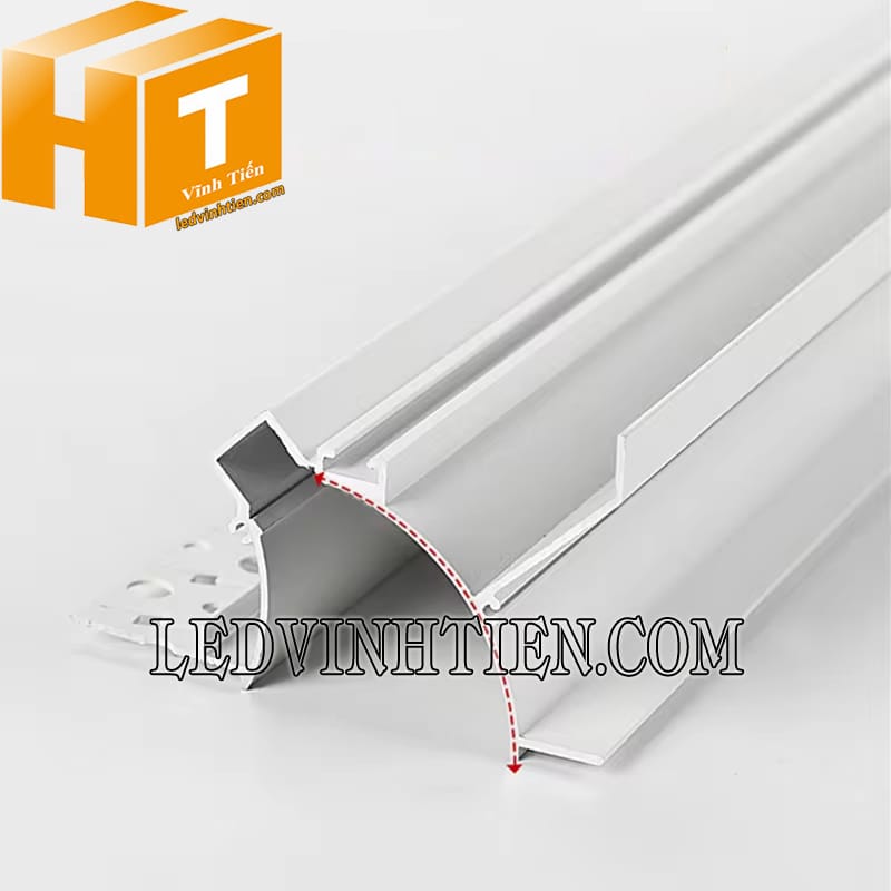 Thanh nhôm profile âm trần cao cấp