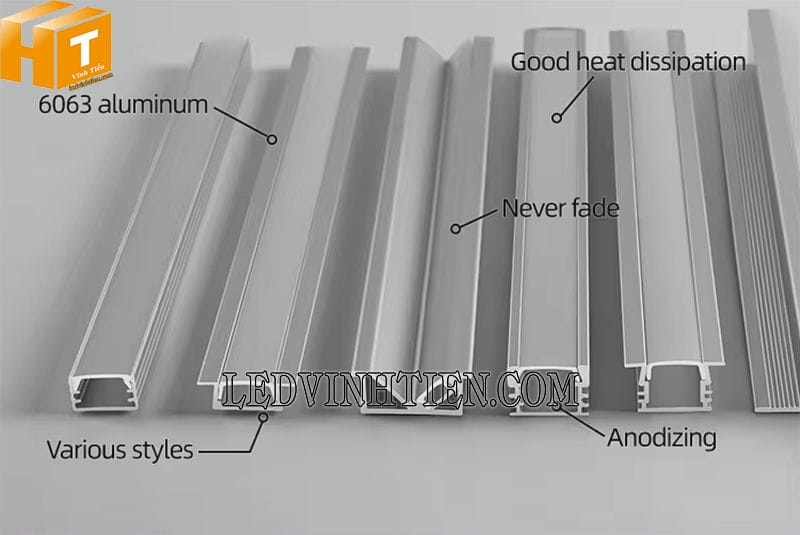 Thanh nhôm profile giá rẻ