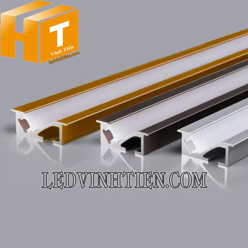 Thanh nhôm profile hắt chân tường giá rẻ