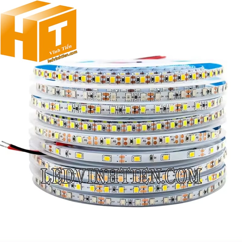 Led dây 2835 dùng cho thanh nhôm hắt chân tường